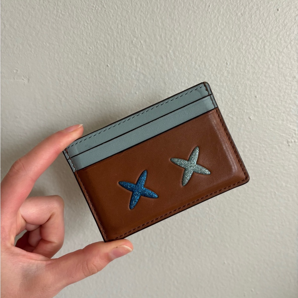 Coach Leather Slim Cardholder